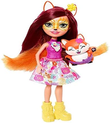 Mattel Enchantimals FRH45 Felicity Fox und Flick Spielplatz-Abenteuer Fox Backyard, Fox Backyard