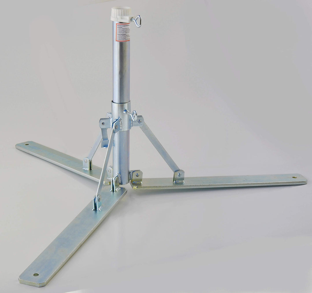 Sonnenschirmständer - KLAPPBARER SCHIRMSTÄNDER - SCHIRMHALTER - Schirm - METALLSTÄNDER - DER STABIEL