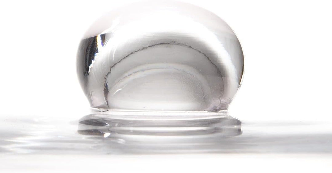 Glasglocke/Glashaube mit Knopf - Ø 27,5 cm - Höhe 15 cm - Kuchenhaube, Tortenglocke, Käseglocke, Gla