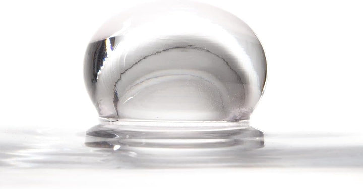 Glasglocke/Glashaube mit Knopf - Ø 27,5 cm - Höhe 15 cm - Kuchenhaube, Tortenglocke, Käseglocke, Gla