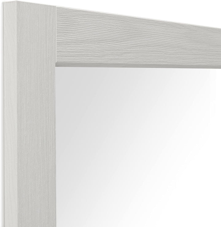 ARHome Bodenspiegel, 160 x 60 cm, Esche Weiss, Wandspiegel, Made in Italy Eschenweiss 160L x 60B cm,