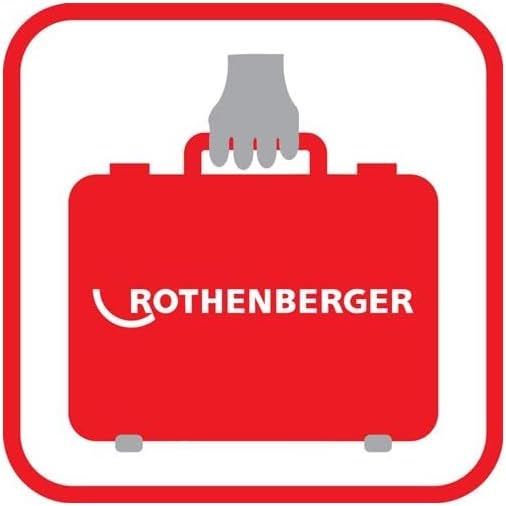 ROTHENBERGER 71256 SUPERTRONIC 2000 Set Gewindeschneidmaschine, BSPT R Gewind, 1/2"-2" Arbeitsbereic