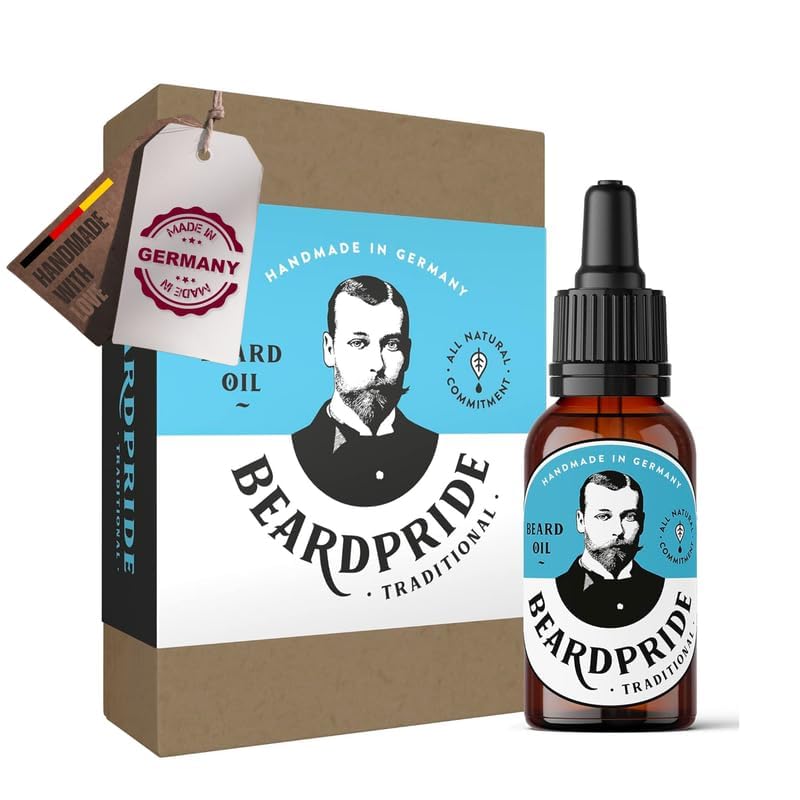 BEARDPRIDE Bartöl Herren - Das Original Bart Öl aus dem Barbershop - Unser Bartpflege Öl macht den B