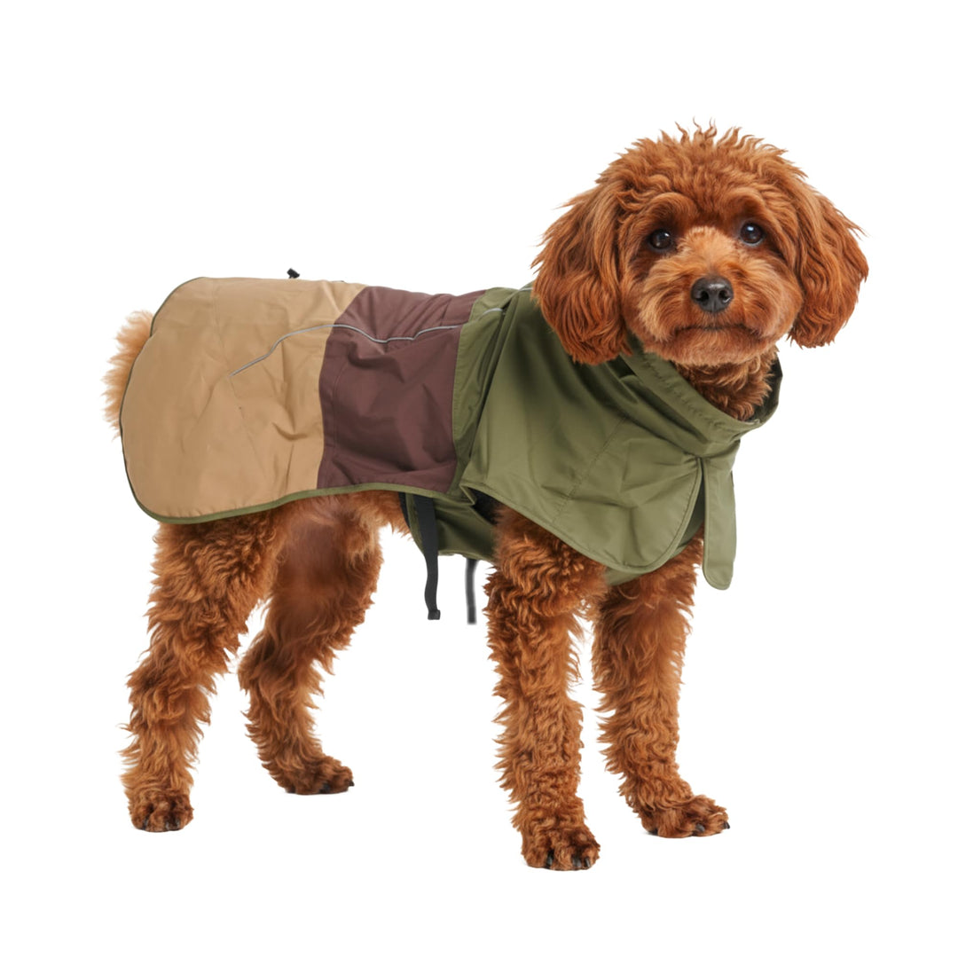 Spark Paws Hunderegenmantel, wasserdichte Winddichte Regenjacke, für kleine, mittlere, grosse und ex