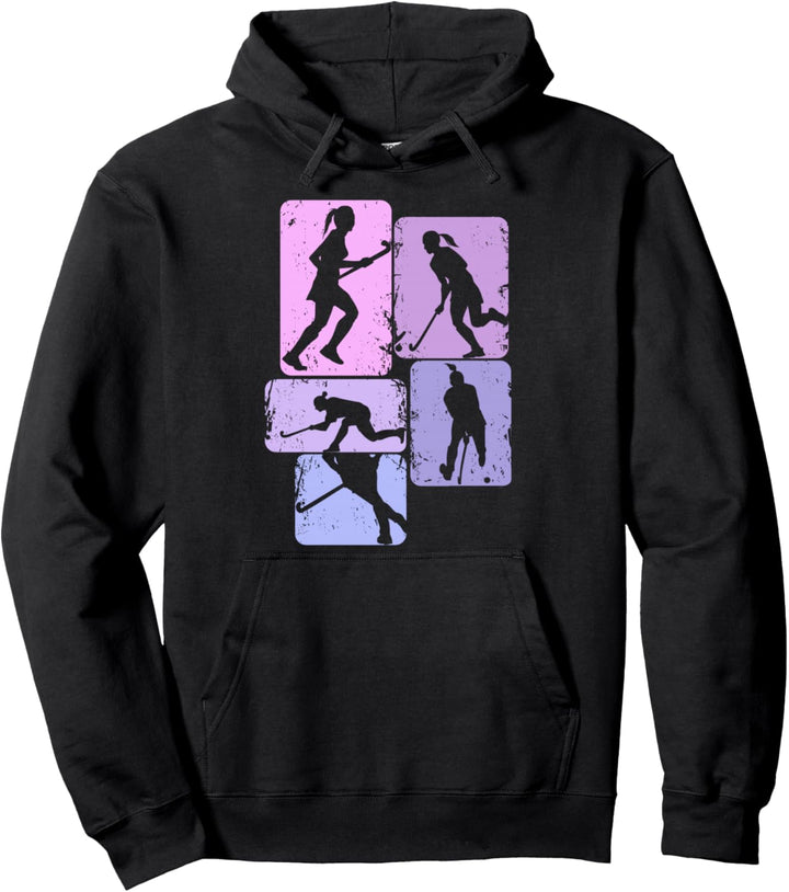 Feldhockey Hockey Hockeyspielerin Mädchen Kinder Pullover Hoodie