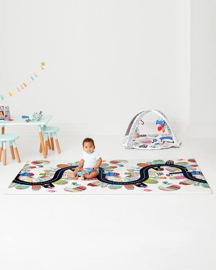 Skip Hop 243102 Reversible Village Playmats, mehrfarbig, Reversible Village Playmats