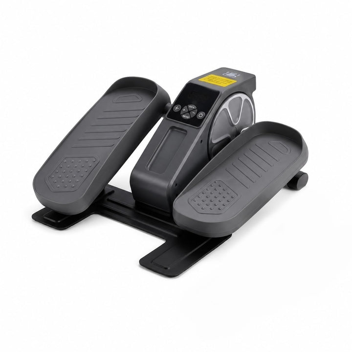 LIVMORE Elektro Fitness Stepper, Magnetischer Widerstand, LCD Display, Fernbedienung, Anti Rutsch Pe