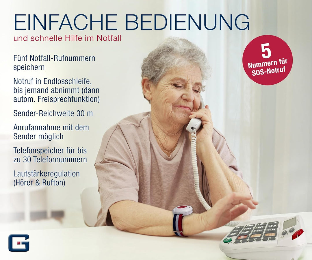 G-TELWARE PRO (Weltneuheit) Silence SOS Technik/SOSParam.einstellb./2023-2024er Modell Haus Notruf S