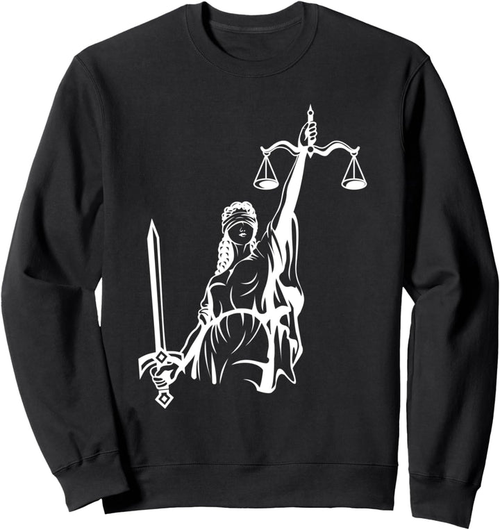 Justitia Göttin der Gerechtigkeit | Recht Sweatshirt