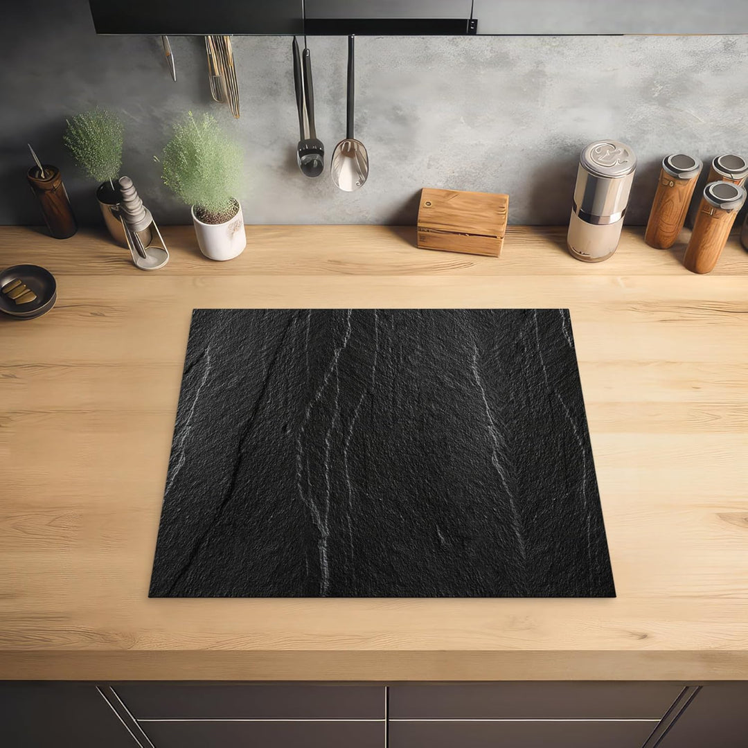 Herdabdeckplatte Einteilig Küche Herdabdeckung Induktionsfeld Ceranfeld Herdabdeckplatten Vinyl Matt