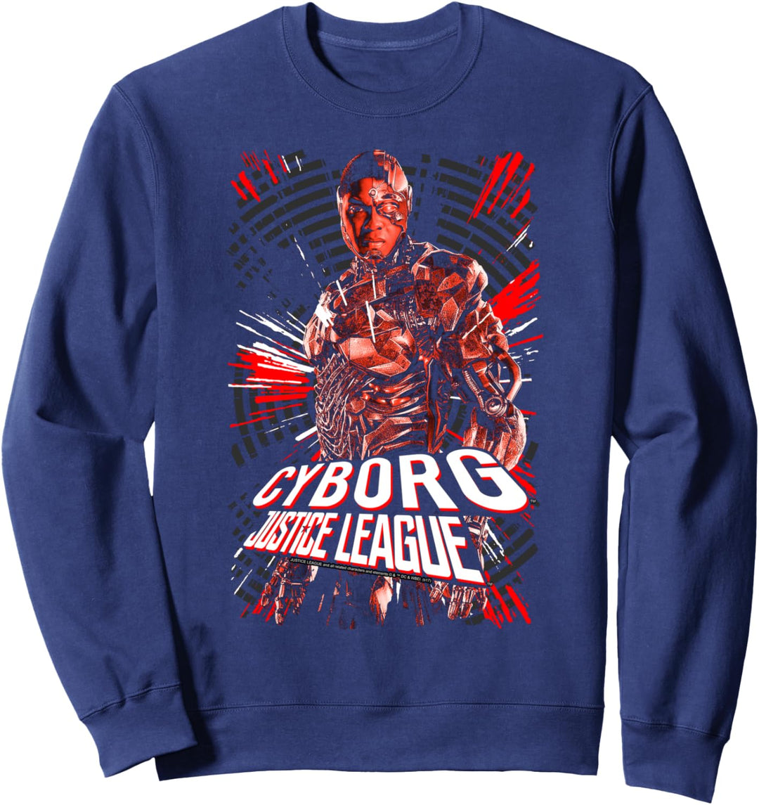 Justice League Movie Cyborg Sweatshirt