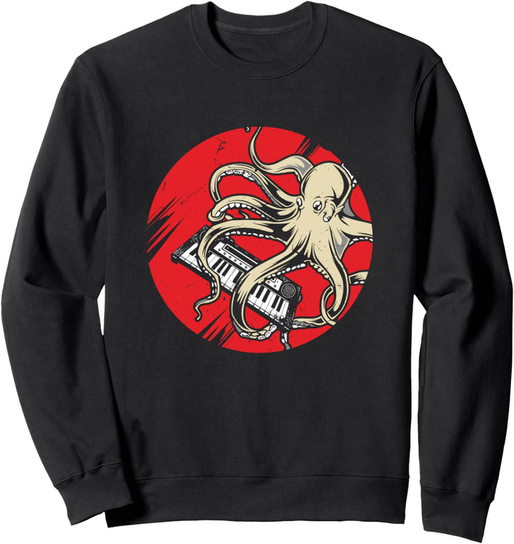 Retro Japan Synthesizer Oktopus Analog Synth Vintage Sweatshirt