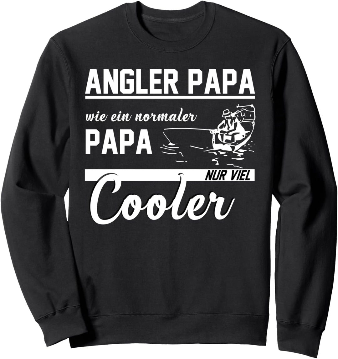 coole Angler Geschenke Fisch - Vater & Sohn Angeln Vatertag Sweatshirt
