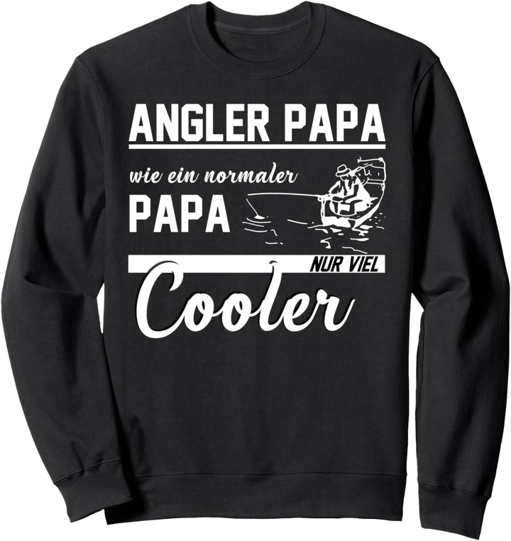 coole Angler Geschenke Fisch - Vater & Sohn Angeln Vatertag Sweatshirt