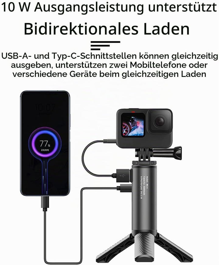 Ulanzi BG-4 Power Bank Griff mit Stativ - 5000 mAh