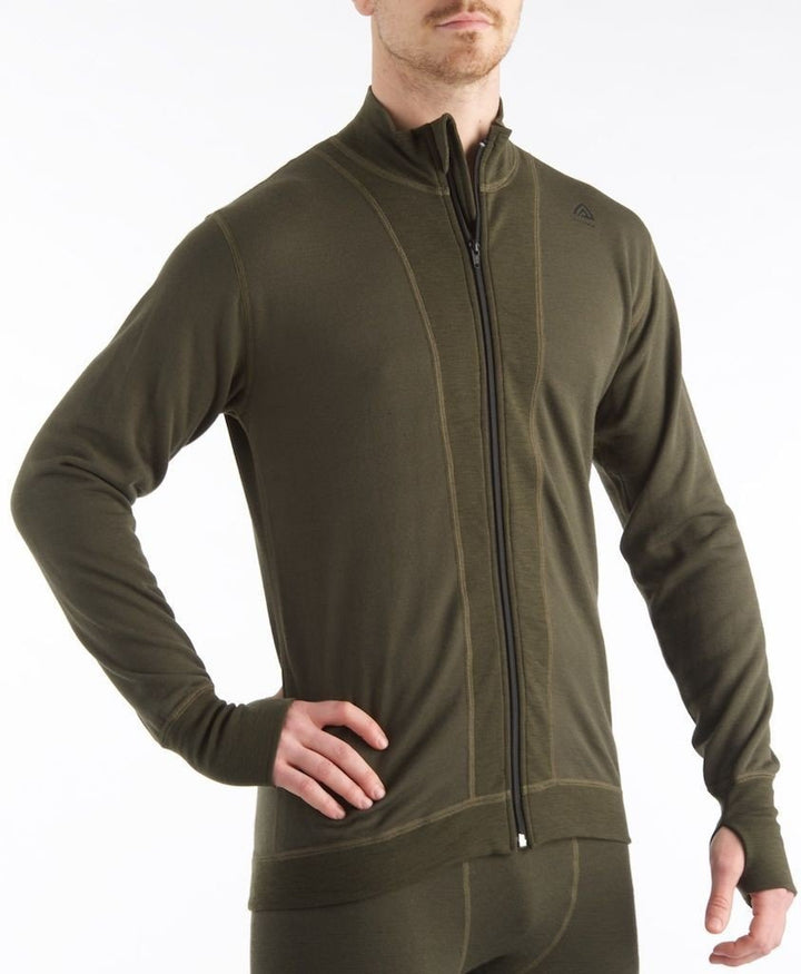 Aclima HotWool 230G/M2 Leichte Jacke Herren oliv