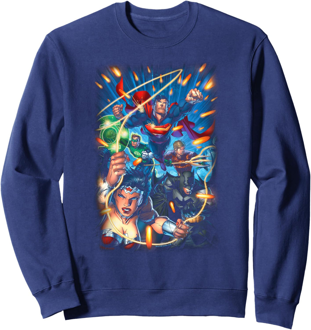 Justice League Under Attack Sweatshirt