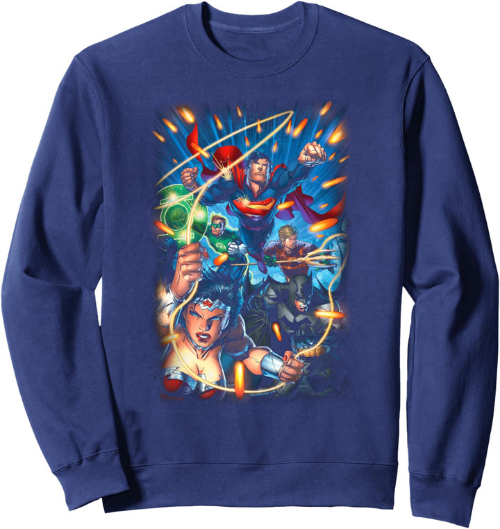 Justice League Under Attack Sweatshirt