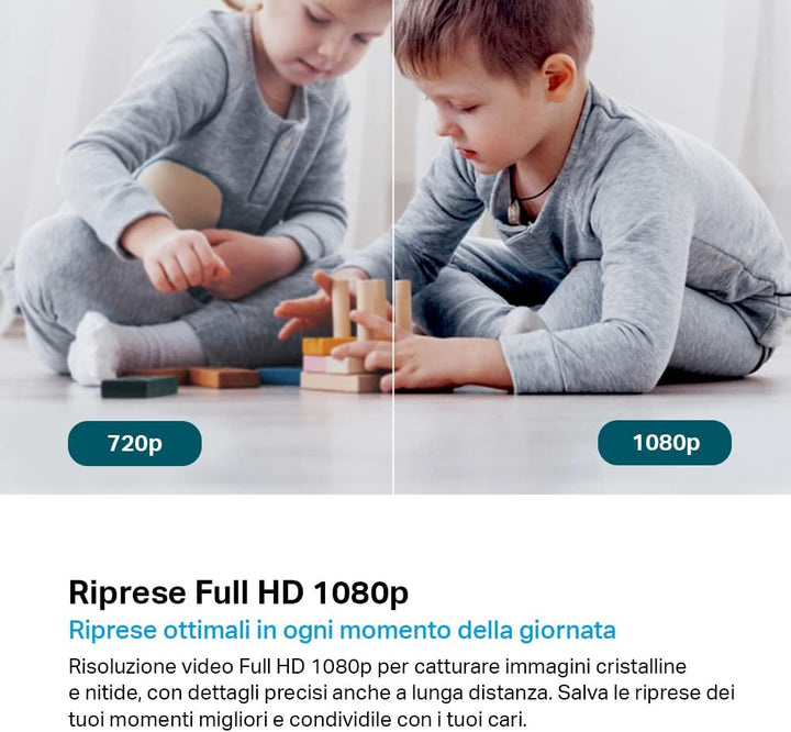 TP-Link Tapo C500 WLAN-Überwachungskamera für den Aussenbereich, 360 Grad Tapo C200 360°-WLAN-Überwa