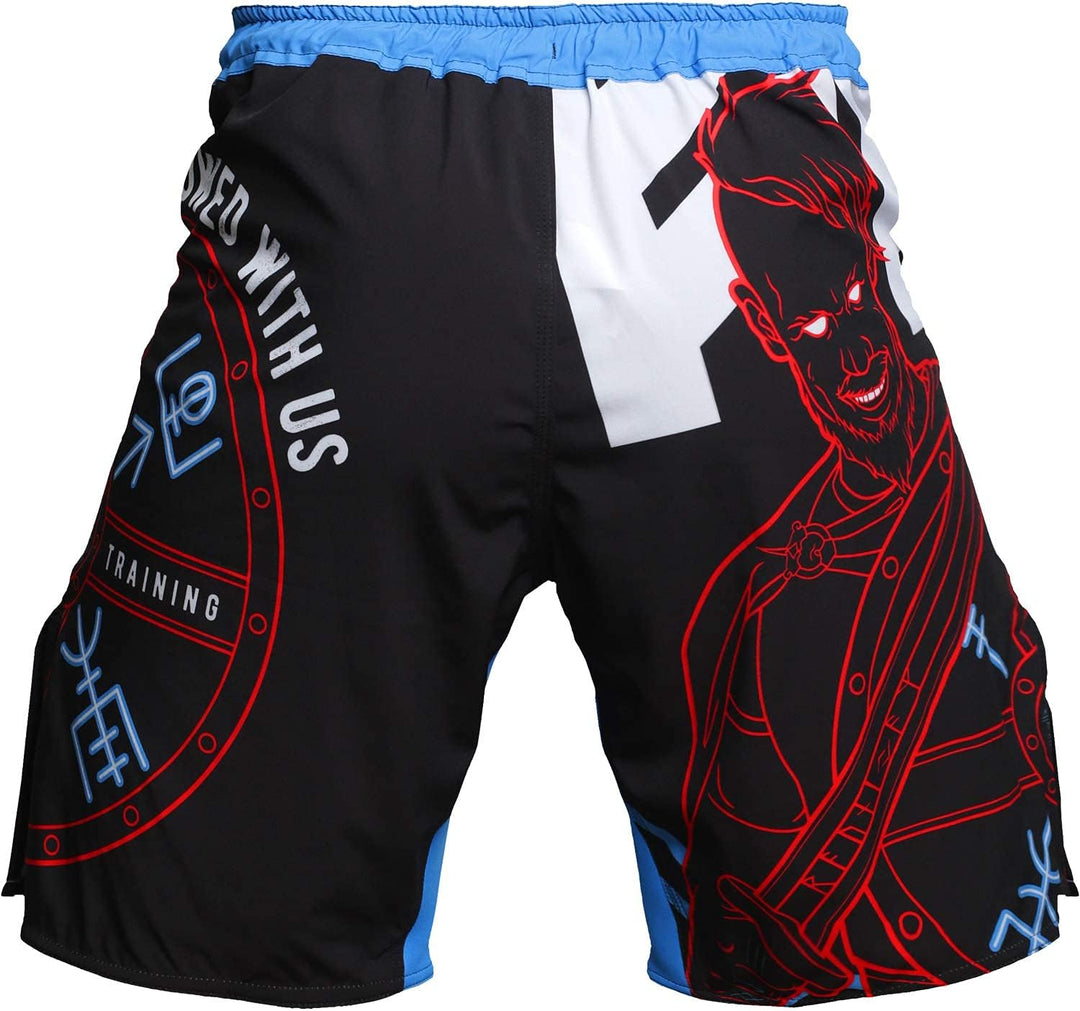 Hardcore Training Fight Shorts Kurze Hose Herren Kampfshorts Männer BJJ Grappling Boxen MMA No Gi Cr