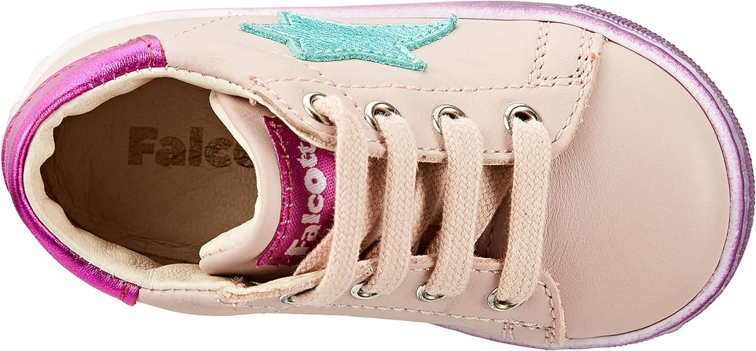 Falcotto Mädchen Sasha Sneakers 20 EU Weiss, 20 EU Weiss