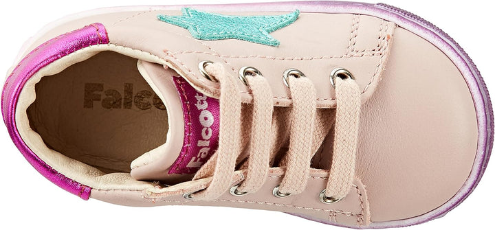 Falcotto Mädchen Sasha Sneakers 20 EU Weiss, 20 EU Weiss