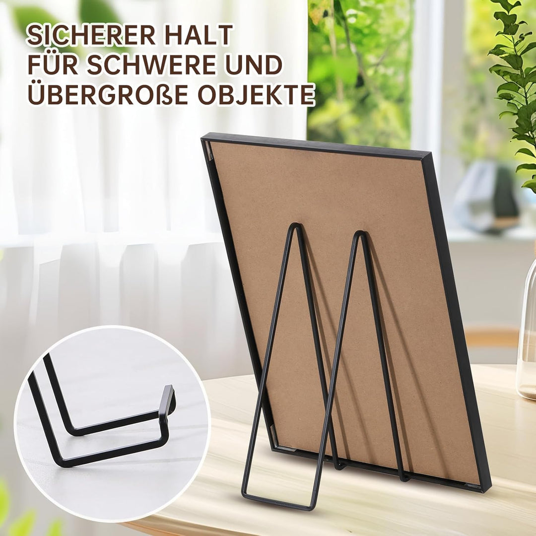 Staffelei Aufsteller Teller Ständer Gross - Tellerständer Metall für schwere Dekoteller - Superhoher