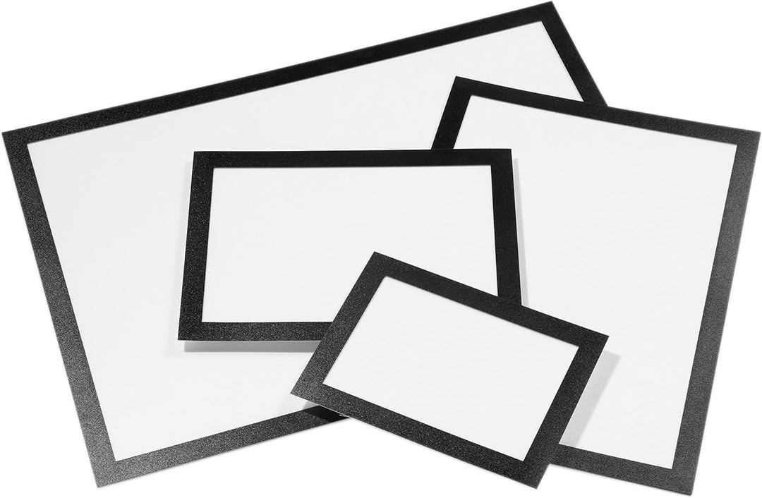Durable Info-Rahmen Duraframe (A3, selbstklebend mit Magnetverschluss) 6 Stück, schwarz, 488301 A3 s