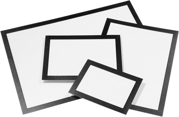 Durable Info-Rahmen Duraframe (A3, selbstklebend mit Magnetverschluss) 6 Stück, schwarz, 488301 A3 s