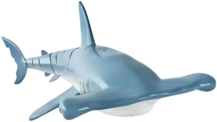 Ferngesteuerter Hai mit Tauchfunktion, 2.4GHz RC Hai mit LED-Licht, Unterwasser-Hai Spielzeug für Po