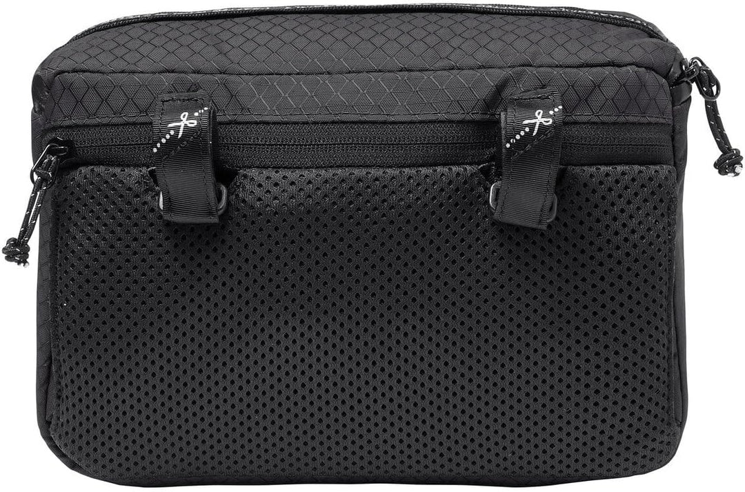 VAUDE Fahrrad 2in1 Lenkertasche und Hüftgurttasche Cyclist Box, 3 Liter Volumen, Black, Einheitsgrös