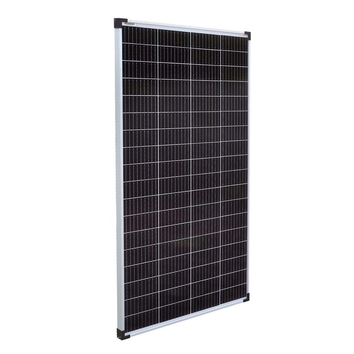 enjoy solar® 150W 36V Monokristallines Solarmodul, PERC 9BB - Solarpanel ideal für Wohnmobil, Balkon