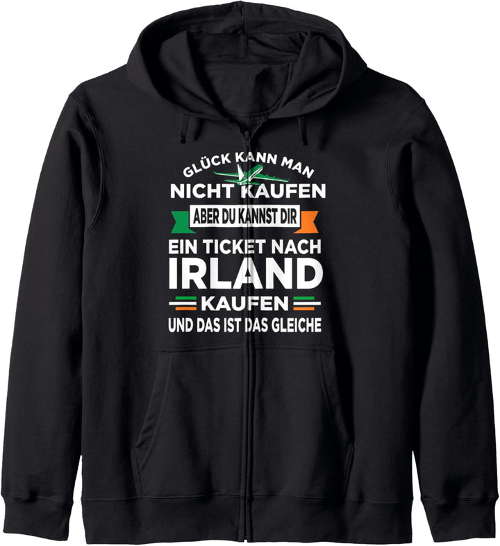 Irische Flagge Irisch Ireland Iren Irland Kapuzenjacke
