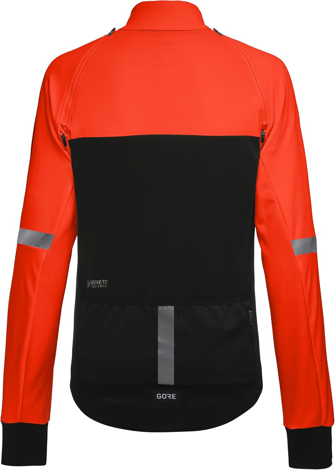 GORE WEAR Damen Phantom Jacke Damen Jacke 40 Black/Fireball, 40 Black/Fireball