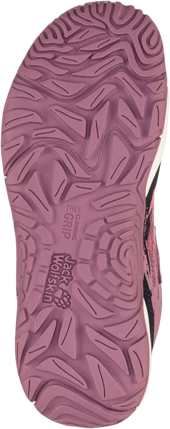Jack Wolfskin Unisex Kinder Vili Action Low K Walking-Schuh 38 EU Ash Mauve, 38 EU Ash Mauve