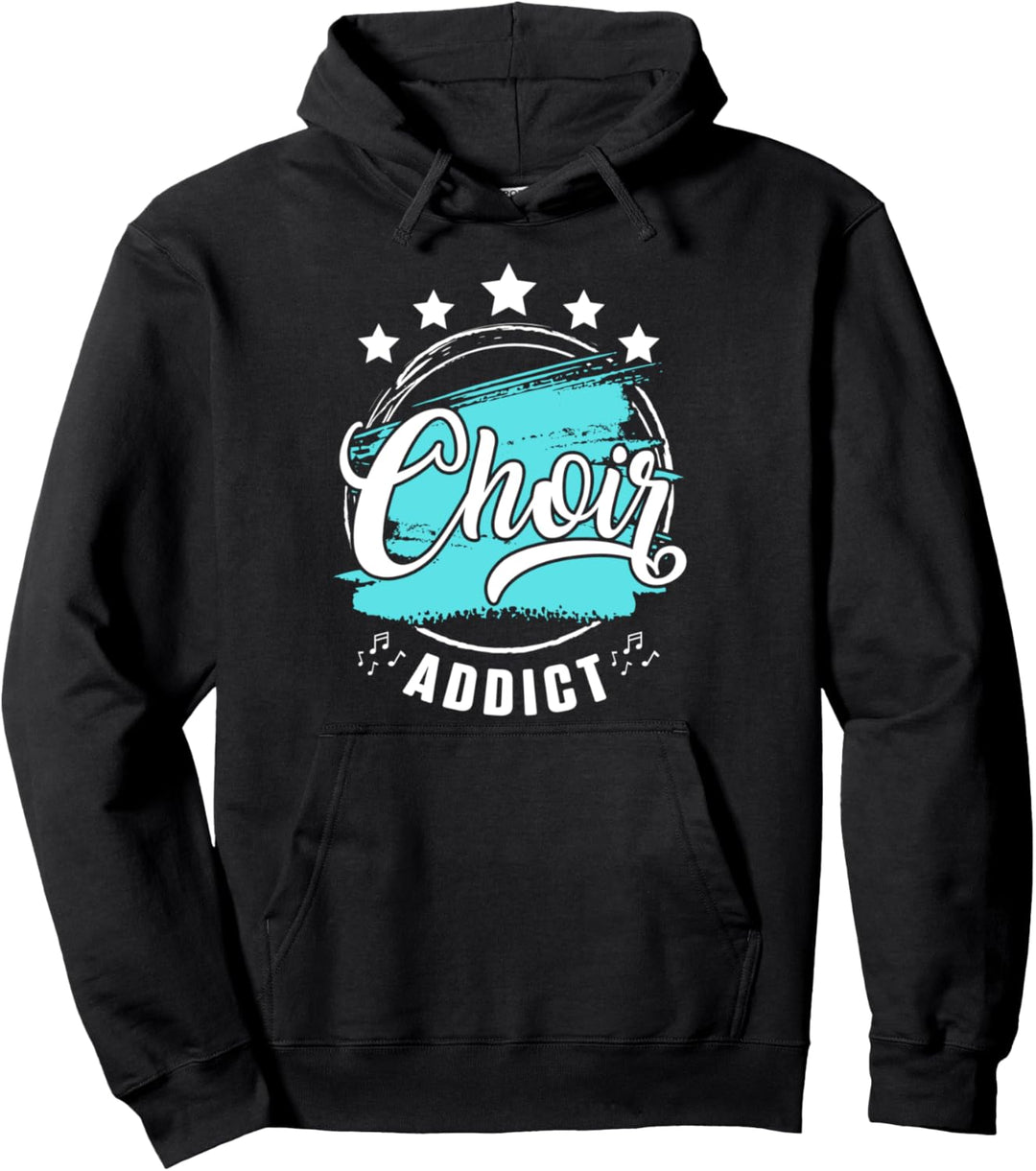 Chor Süchtig Sänger Musik Sängerin Chorleiter Musik Geschenk Pullover Hoodie