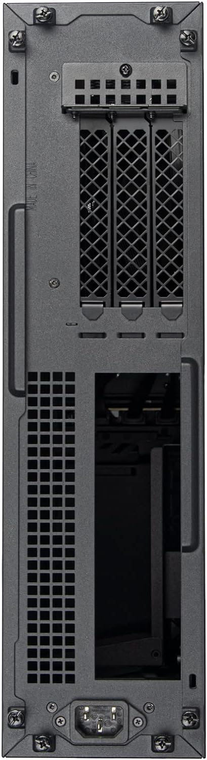 Silverstone SST-ML12B - Milo schmales und kompaktes Mini-ITX-Gehäuse