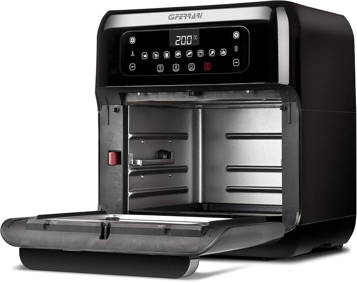 G3 Ferrari G10136 Heissluftfritteuse "Friggisano 2.0", 1500 W, 11 L, 9 Programme, einstellbare Tempe