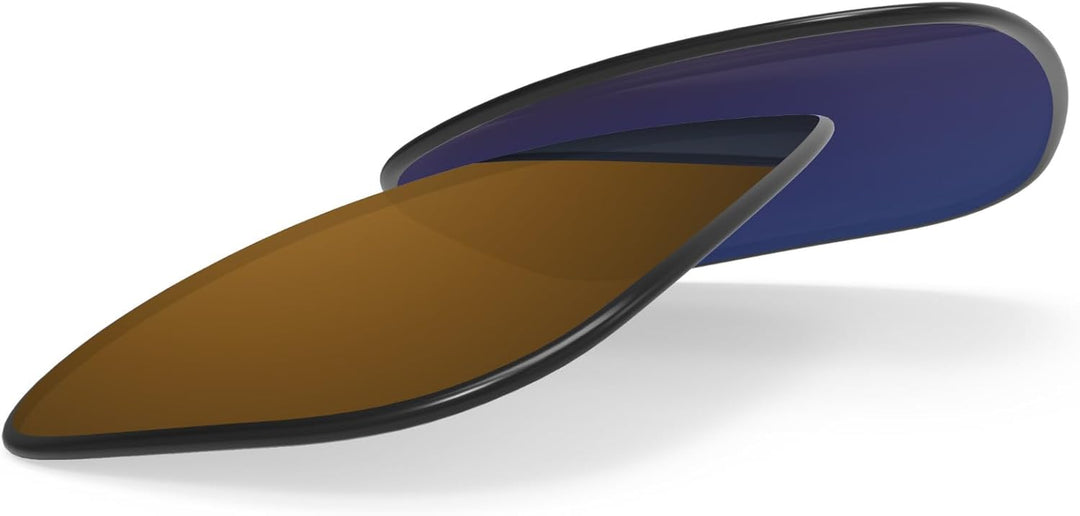 BlazerBuck Polarisierte Ersatzgläser für Oakley TwoFace Perlengold Polarisiert - [Polycarbonat Ar Be