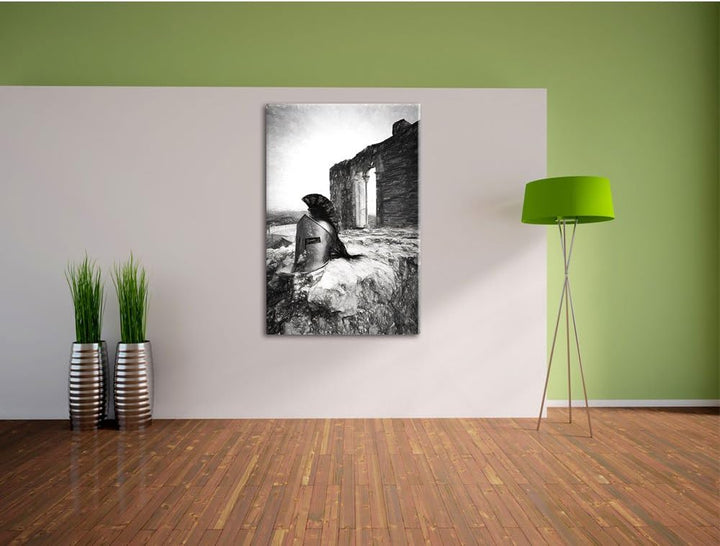 Pixxprint 300 The Movie Kohle Effekt, Format: 100x70 auf Leinwand, 100x70