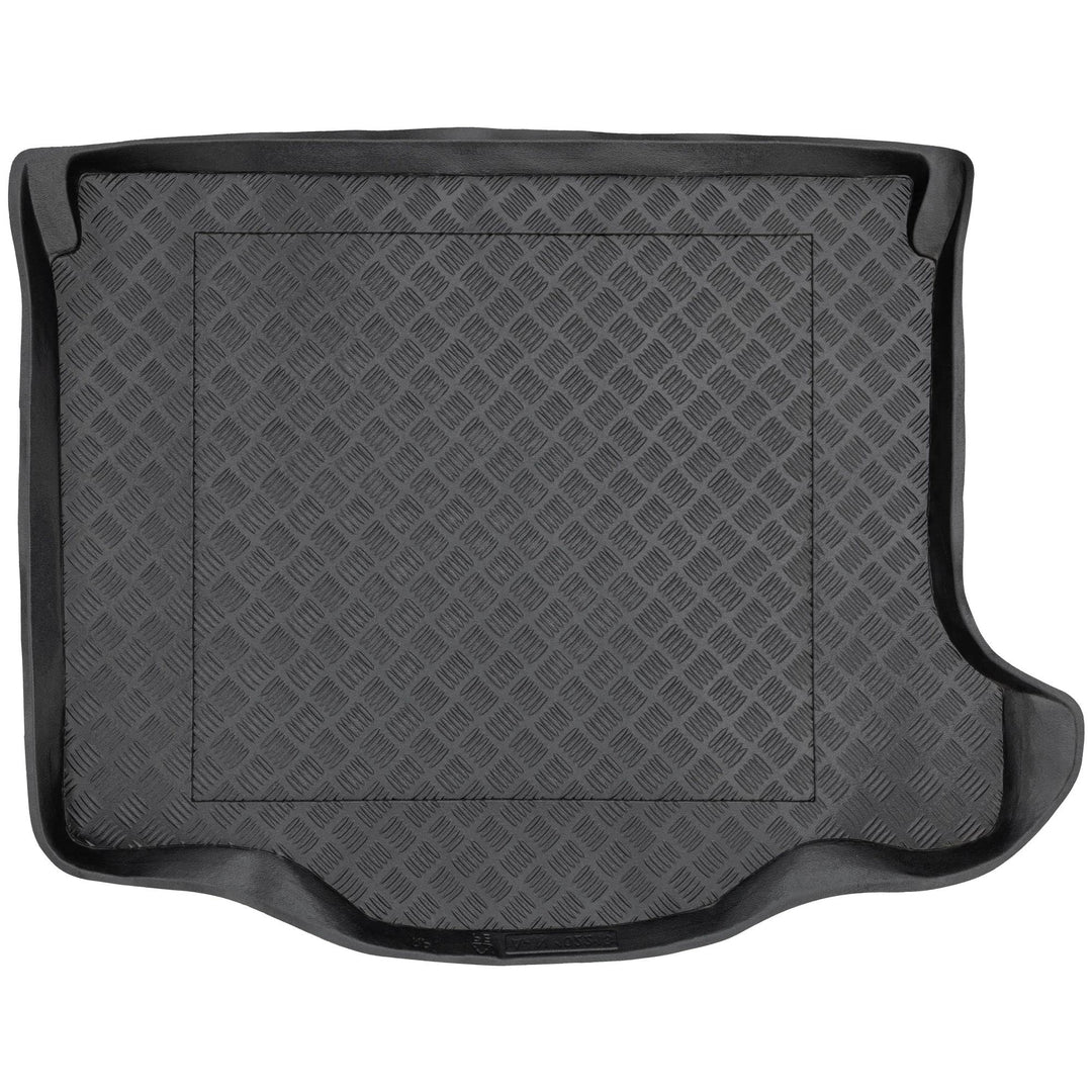 SMK Kofferraum schutzmatte Kofferraummatte passt für Mazda 3 I 2003-2009 Strapazierfähige Kofferraum
