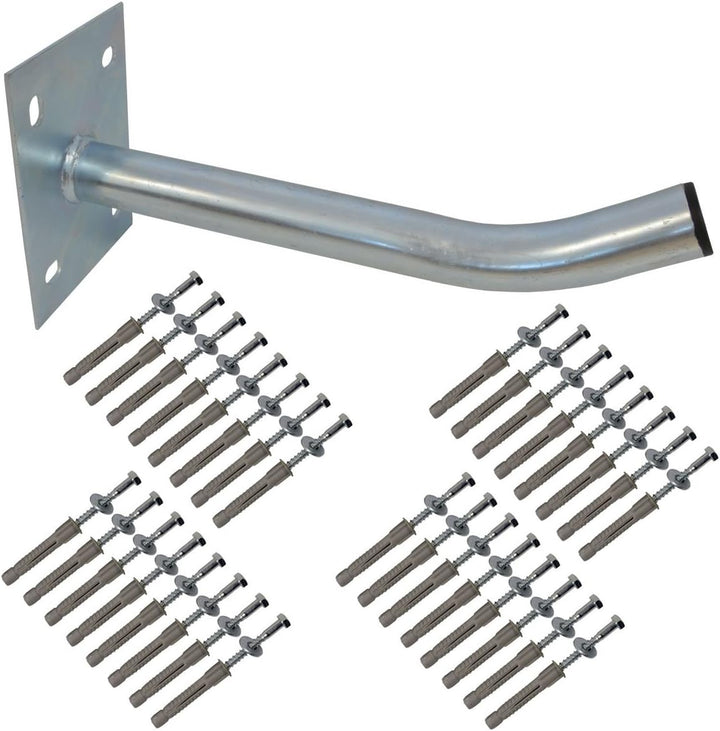 PremiumX 8X Autoreifen Wandhalter 35cm Reifenhalter für Felgen-Halterung inkl. Befestigung Montage-S