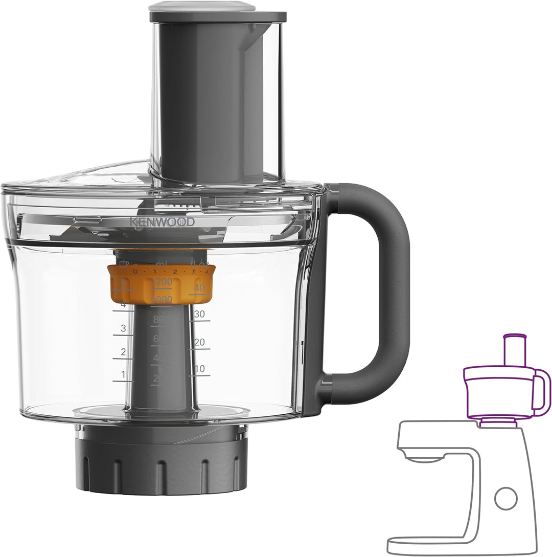 Kenwood MultiPro KAH65.000PL Multi-Zerkleinerer, Zubehör für Kenwood Chef & Chef XL Küchenmaschinen,