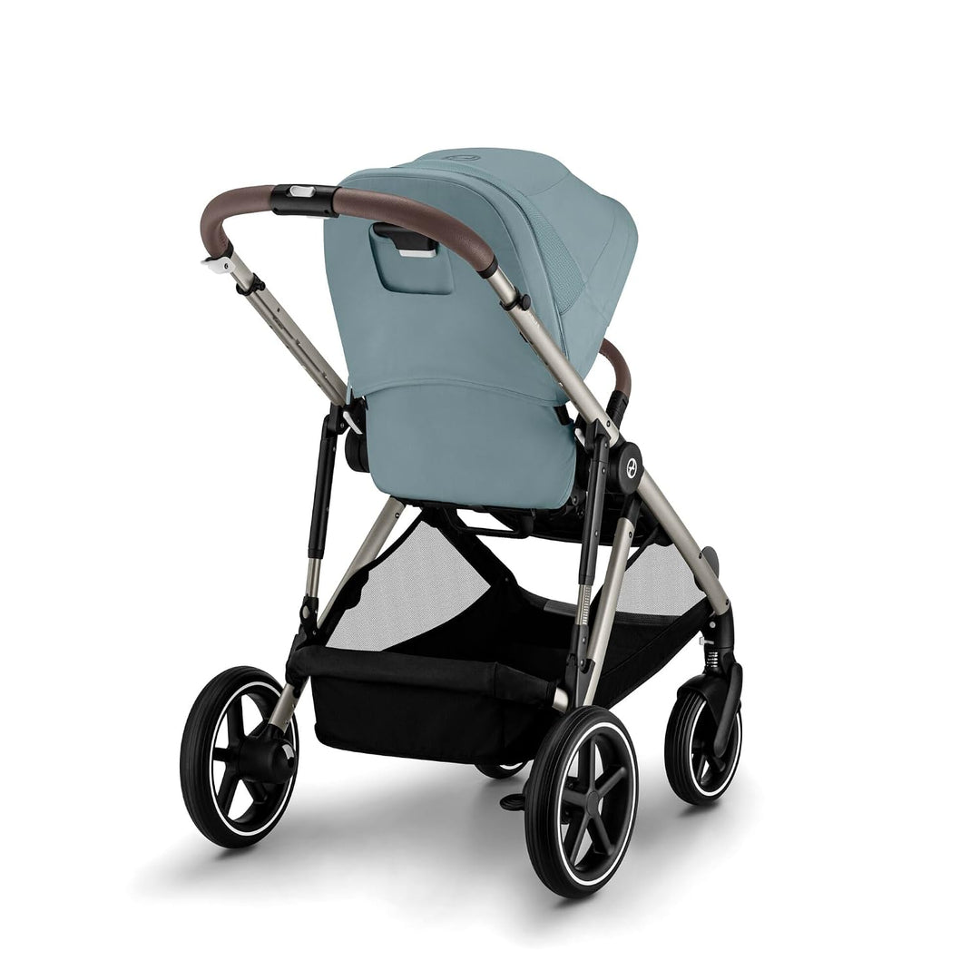 CYBEX Gold Kinderwagen GAZELLE S, Ab Geburt bis ca. 4 Jahre, Max. 22 kg (Single-Modus) / 2x 22 kg (D