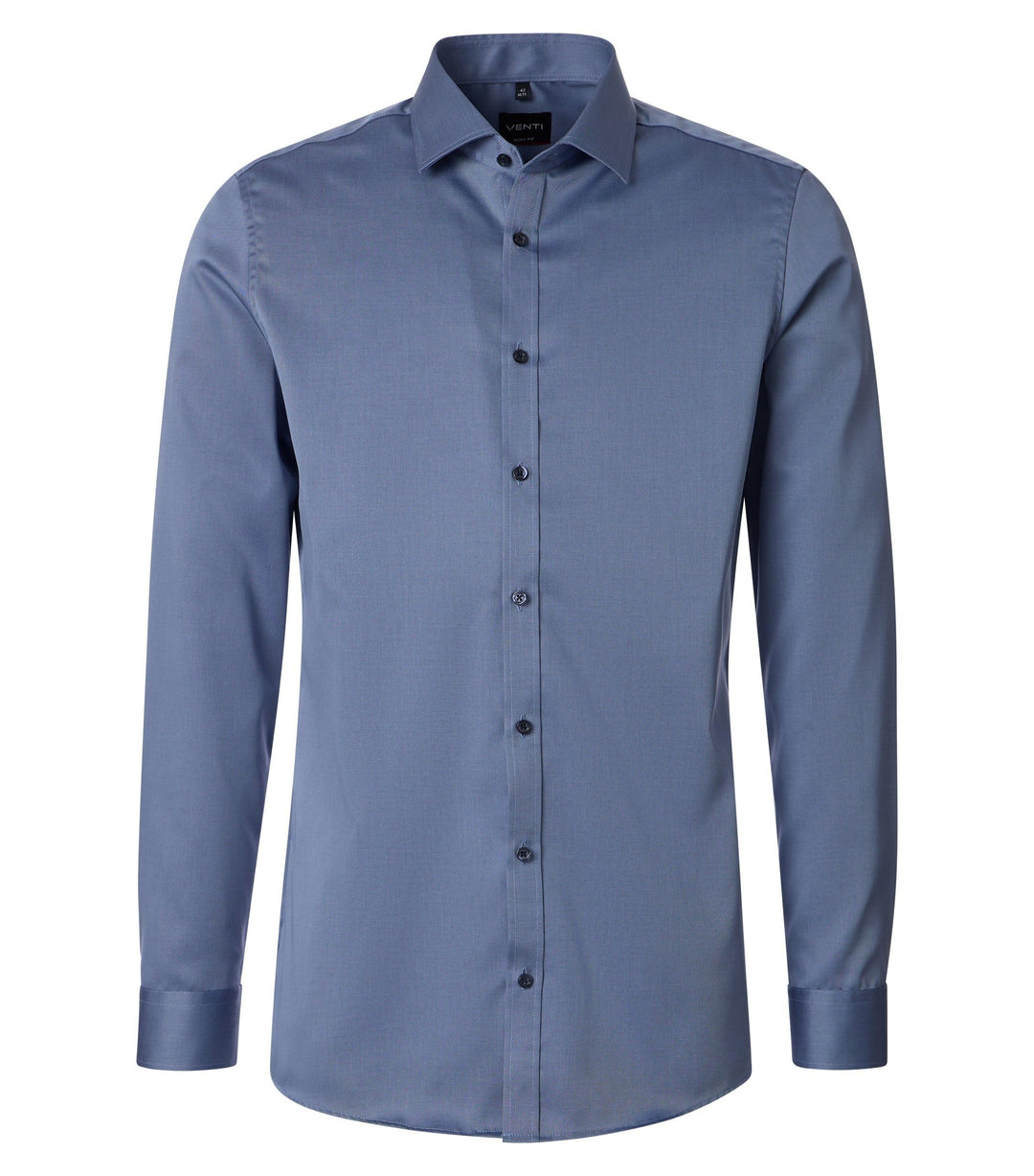 Venti - Body Fit - Herren Businesshemd extra Langer Arm (001432) 44 Blau (100), 44 Blau (100)