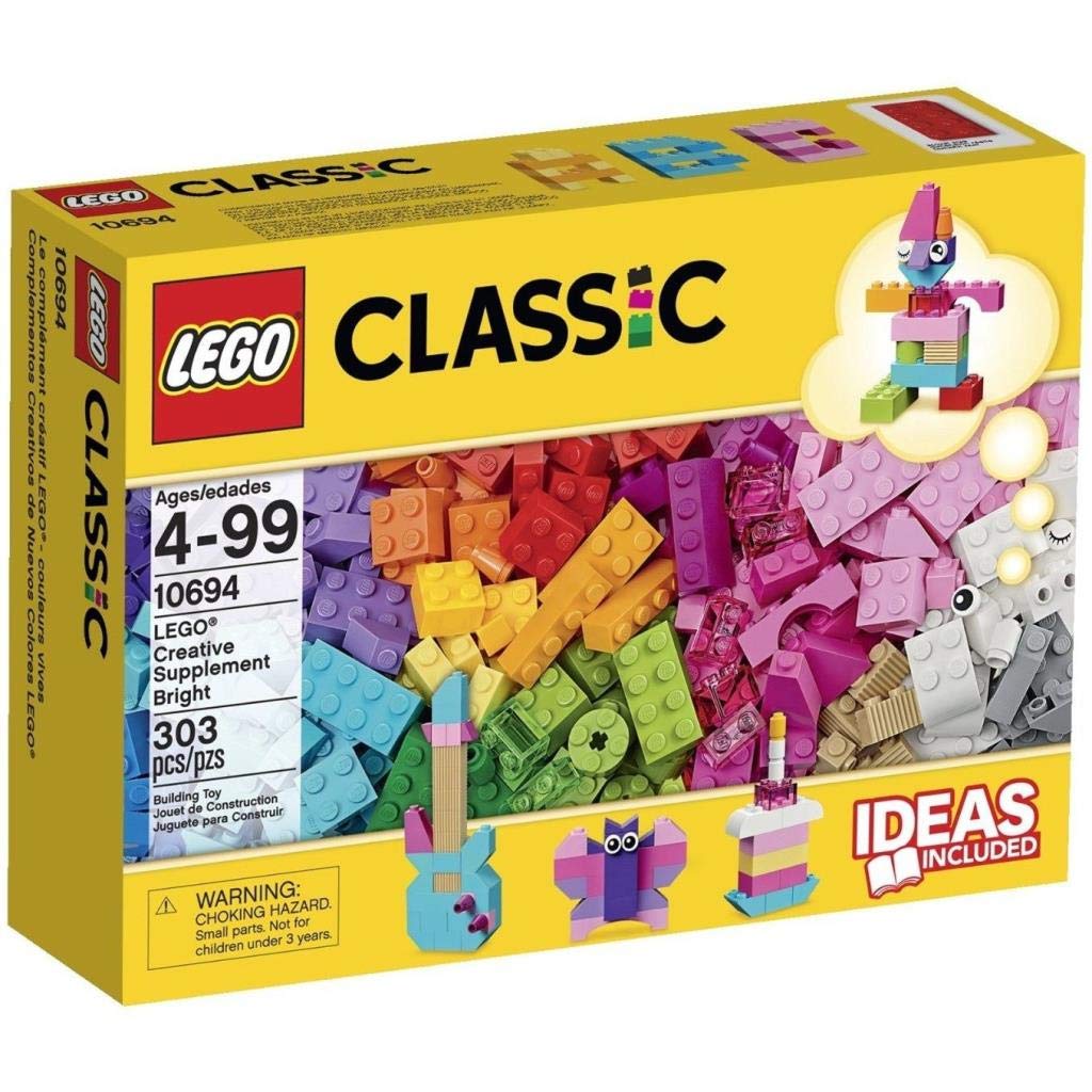 LEGO Classic 10694 Baustein-Ergänzungsset Pasteltöne 10694 Pastelltöne Single, 10694 Pastelltöne Sin