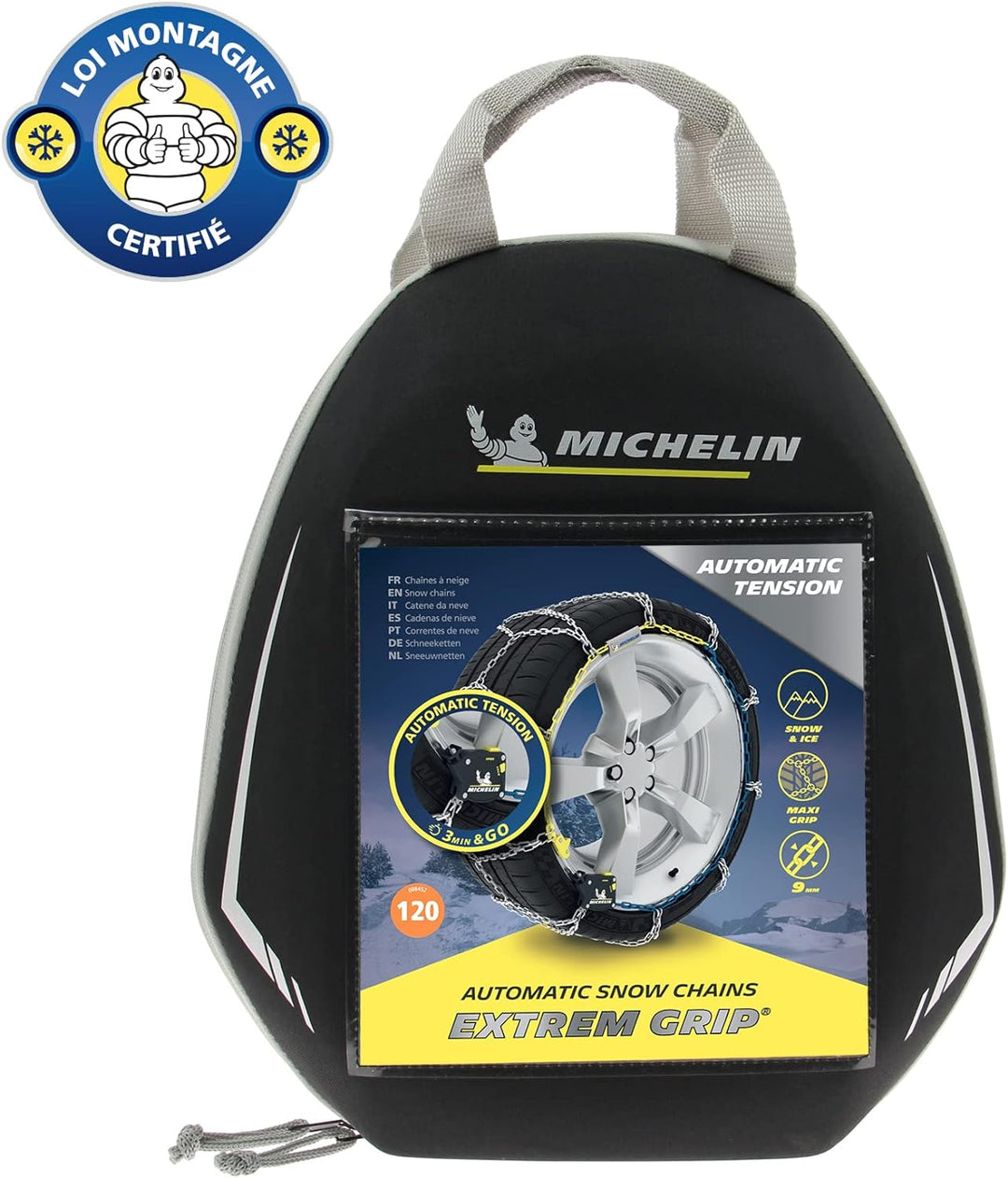 MICHELIN Schneeketten extremer Halt, automatische Spannung N°120, N°120