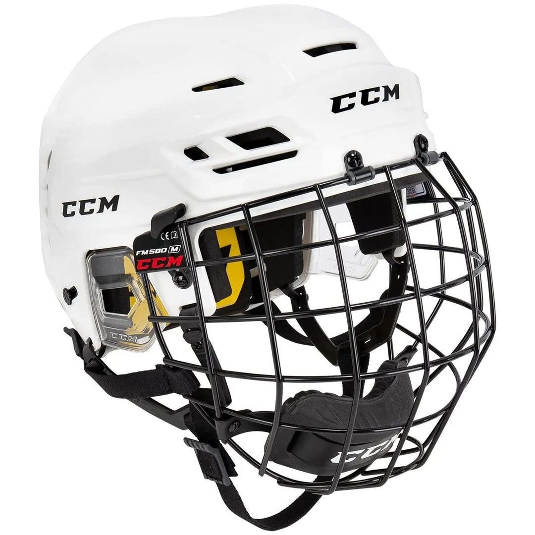 CCM Tacks 210 Combo Helm Senior weiss XS, weiss XS