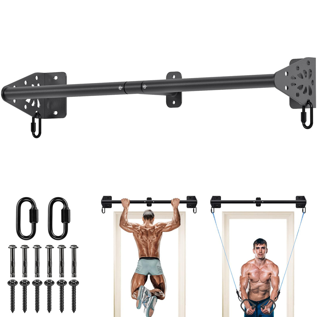 Kipika schwere Wand-Klimmzugstange, Türrahmen-Klimmzugstange für Heim-Fitnessstudio Krafttraining fü