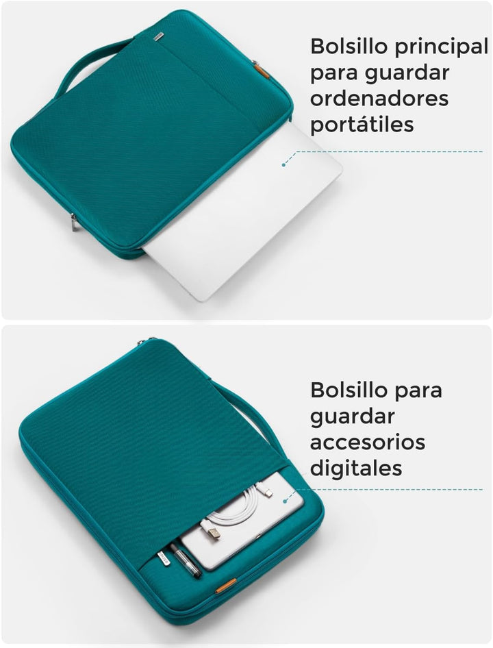 DOMISO 13 Zoll Laptoptasche Hülle Wasserdicht Laptop Sleeve PC Case Notebook für MacBook Air 13 M4 M